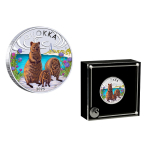1 oz QUOKKA 2025 COLOR Proof Australien Silber 1 AU$...