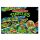13,5 g Basismetall Tuvalu 2025 Color Coin Card - TEENAGE MUTANT NINJA TURTLE - Kupfer-Nickel  - 1 $