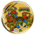 13,5 g Basismetall Tuvalu 2025 Color Coin Card - TEENAGE MUTANT NINJA TURTLE - Kupfer-Nickel  - 1 $