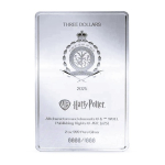 2 oz Niue 2025 Proof - HARRY POTTER & Goblet of Fire / Feuerkelch - Serie Book Covers (4) - silber 3 NZ$ - NZ Mint