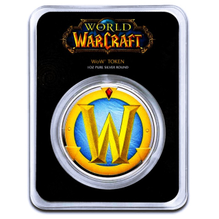 1 oz Silber Token - Warcraft Coin Card Color - World of WARCRAFT