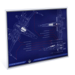 1 oz Niue 2025 Proof - STAR WARS X-WING T-70 Fighter -...