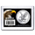 NEU* 1 oz American Liberty / Eagle 2025 BU - ROCKY MOUNTAINS Design - Silber 1$ - Harris Holder Coin Card American Flag & Eagle