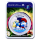 NEU* 1 oz Silber Round 2025 BU-EDITION  - Die SCHLÜMPFE - SCHLUMPFINE - SMURFS Coin Card - Erstes Color Doppelmotiv