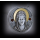 AURINUM*SUMMER*SALE** 2  oz Kamerun 2022 antique - MARIA von NAZARETH - 2 Bernsteine - 2 Amber Stones - OUR LADY  - Silber Antique Finish - 2000 Francs