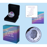 1 oz Tuvalu 2025 Proof - MOTHER of PEARL CLOUDS - Silber...