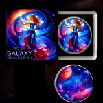 Edition* 1 oz USA American Liberty Eagle 2025  GALAXY EDITION - Infinity Edition - silber Color- Doppelmotiv