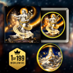 NEU** 1 oz USA American Liberty Eagle 2025 OLYMPUS EDITION - LADY LIBERTY OLYMPUS - Infinity Edition - silber Gilded Color- Doppelmotiv