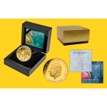1 oz Gold Niue 2025 Proof Beauty & Grace - FLAMINGOS...