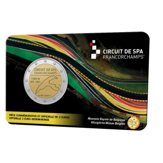2 Euro Belgien 2025 - Circuit Spa Francorchamps - Coincard - Wallonisch