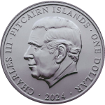 2 x 1 oz Pitcairn Islands 2025 BOUNTY + Lunar Schlange -...