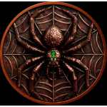 NEU* 5 oz Kupfer Round Mint Kapsel - DARK SPIDER -...