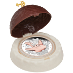 EINZELSTÜCK* 2 oz Tuvalu 2025 Proof - PATRICK STARFISH - Rosegold-Veredelung - SPONGEBOB SCHWAMMKOPF Unterwasser Underwater - silber 2 AU$ - Perth Mint Edition