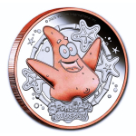 LETZTER* 2 oz Tuvalu 2025 Proof - PATRICK STARFISH -...