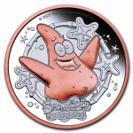 LETZTER* 2 oz Tuvalu 2025 Proof - PATRICK STARFISH -...