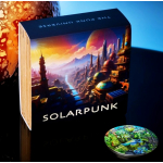 2 oz Niue 2024 - SOLARPUNK - 3-D Glow-in-the-Dark "Serie Punk Universe" Harmonie mit der Natur - Silber High Relief Antique Finish 5$