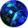2 oz Niue 2024 - SOLARPUNK - 3-D Glow-in-the-Dark "Serie Punk Universe" Harmonie mit der Natur - Silber High Relief Antique Finish 5$