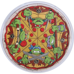 ab Lager*Real Photo* 2 oz Tuvalu 2025 COLOR - PIZZA Teenage Mutant Ninja Turtles - NEW YORK PIZZA BOX - Silber Color High Relief - 2 $ - Perth Mint Edition