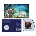 1 oz Australien 2025 KOALA PRIVY BISON - Coin Card -...