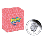 2 x 2 oz Tuvalu 2024/2025 Proof - SPONGEBOB SCHWAMMKOPF & PATRICK STARFISH - Bikini Unterwasser Underwater - silber 2 AU$ - Perth Mint Edition