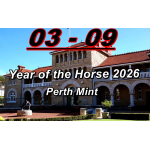 1 oz Australien 2026 PROOF - PFERD - JAHR des PFERDES -...