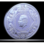 1 oz Niue 2025 Proof Gilded - Monarchs of Britain - Die Monarchen Grossbritanniens -  Silber 1 NZ$