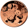 30 g Silber China 2025 Rotgold - Panda - Silberpanda - 10 Yuan