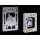 NEU*NEW* 1 oz Niue 2025 Proof - HARRY POTTER DEMENTOR - Magische Kreaturen  - silber Rectangle color - 2 NZ$