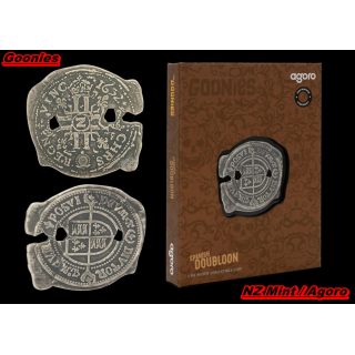 ab Lager** 1 oz Niue 2025 Antique -Die GOONIES  - Kultklassiker aus den 70ern  - Legendäre Schatz von One Eyed Willy  - silber antique finish 2 NZ$