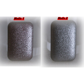 2 oz Silberbarren Artist-Edition - Metallic-Glimm-Effekt - Silbergussbaren - jeder Barren ein Unikat
