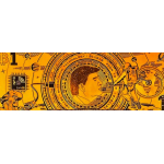 NEU ** Goldfolie - TRUMP - BITCOIN - 24-Karat Vergoldung...