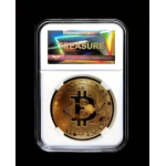 Bitcoin Coin Card Bimetall - Virtual Token Bimetal
