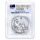 NEU* 1 oz Australien 2025 PCGS MS70 -  JAHR des PFERDES - LUNAR III serie - 1 AU$ - Silberpferd - First Strike Flag Label  - Australische Flagge - 1 AU$