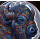 2 oz Kamerun 2025 - BISON American Bison - 1. Ausgabe  Patterns of the World - Spezialeffekt - silber 2000 Francs