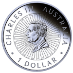 1 oz Australien 2025 Proof - SNAKESKIN JASPER / Schlangenhautjaspis - Serie Great Southern Land - Silber 1 AU$  Jede Münze ein UNIKAT