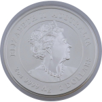 Einzelstück** 2 oz Australien 2023 PCGS MS70 - Jahr des HASEN - Year of the RABBITT - First Strike RED LABEL Coin Card - 2 AU$