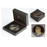 2 oz KIWI 2026 Black Proof Neuseeland  - Kiwiserie NZ Post - Silber Gilded 2 NZ$