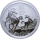 5 oz Australien 2026 BU - JAHR des PFERDES / Year of the HORSE - LUNAR 3 Serie - 8 AU$ - Silberpferd Silver Horse