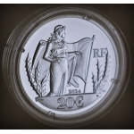 1 oz Frankreich 20 Euro 2024 Proof - LADY LIBERTY SEMEUSE - Silber Mercanti Jimenez