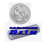 20 x  1 oz Original-Rolle Australien 2026 BU - JAHR des...