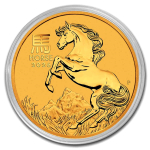 1/2 oz Gold Australien 2026 BU - Jahr des Pferdes Year of...