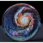 5 oz EXTRAGALACTIC Australien 2025 mit DIAMANTEN - Silver Patinaed Coloured Coin with a Pink, Golden & 2 White diamonds - Ultra High Relief