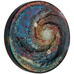 5 oz EXTRAGALACTIC Australien 20255 mit DIAMANTEN - Silver Patinaed Coloured Coin with a Pink, Golden & 2 White diamonds - Ultra High Relief