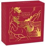 1 oz Gold Australien 2026 Proof - PFERD - Jahr des Pferdes Year of the Horse - Lunar III - 100 AU$ - Goldpferd