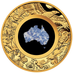 2 oz Australien 2025 Proof - Blauer Lepidolith - Serie...