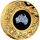 2 oz Gold Australien 2025 Proof - Blauer Lepidolith - Serie Great Southern Land - Silber 200 AU$  Jede Münze ein UNIKAT