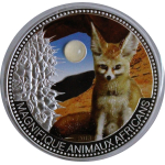 1 oz Niger 2013 Proof - FENNEC / WÜSTENFUCHS -...