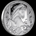 1 oz Niue 2026 Proof - Jahr des PFERDES - YEAR of the HORSE - Lunarserie NZ Mint - 2$ - TOP-EDITION 3. Ausgabe