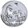 NEU** 1 Kg Silber Australien 2026 BU - JAHR des PFERDES / Year of the HORSE - LUNAR 3 Serie - 30 AU$ - Silberpferd Silver Horse
