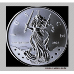 1 oz Niue 2025 BU - JUSTITIA / Lady JUSTICE - RECHT &...